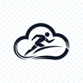 云开体育app下载平台官方logo - 蓝色科技风格体育应用图标